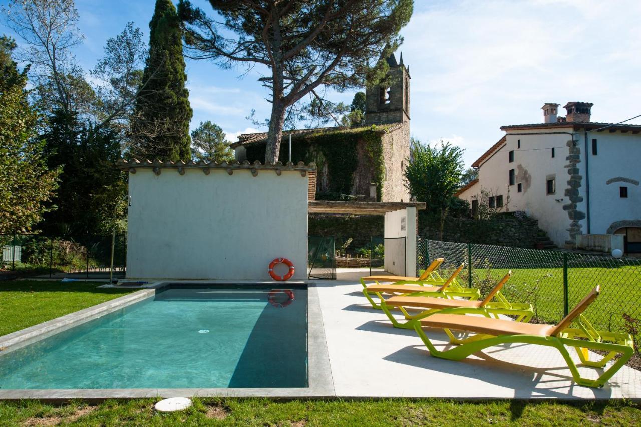 B&B La Rectoria De Sant Miquel De Pineda ซานต์เฟลิอู เด ปายารอลส์ ภายนอก รูปภาพ